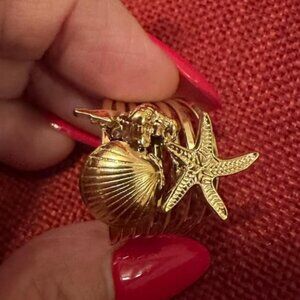 Simple Starfish Open Ring